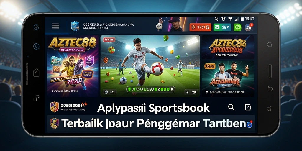 Tampilan gameplay taruhan olahraga yang seru dan menarik di AZTEC88.