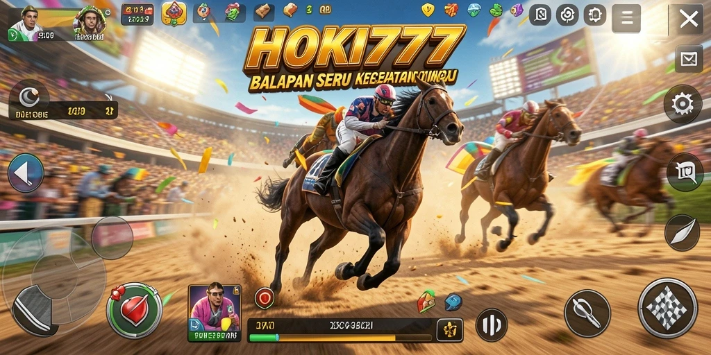 Gameplay HOKI777 dengan balapan yang mendebarkan dan grafis menawan.