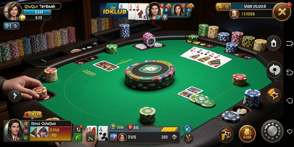 Tampilan gameplay IDKLUB yang menarik dan menantang.