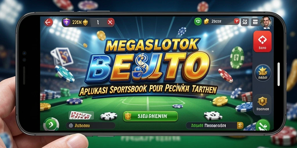 Tampilan menarik dari gameplay MEGASLOTO dalam taruhan olahraga.