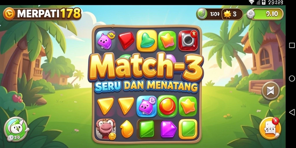 Screenshot gameplay MERPATI178 yang seru dan penuh warna.