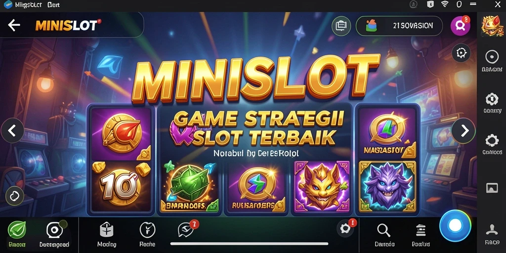 Tampilan gameplay menarik dari MINISLOT dengan aksi slot yang seru.