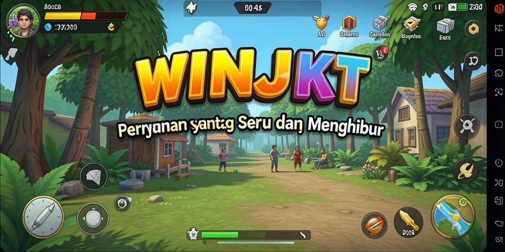 Tampilan gameplay WINJKT yang seru dan menghibur.